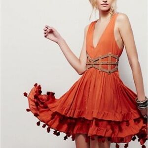 FREE PEOPLE SUN OF PARADISE DRESS